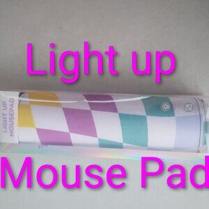 NEW Light Up Mouse Pad 12 RGB Lighting Modes USB Powered Cable Included 9.99